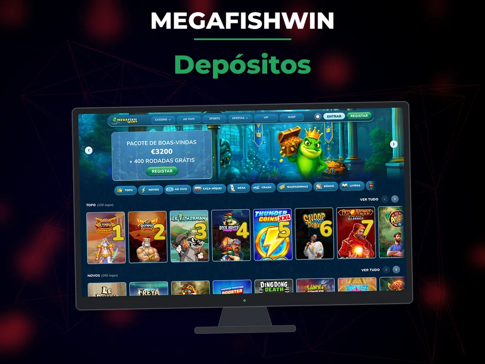 Megafishwin - Depósitos