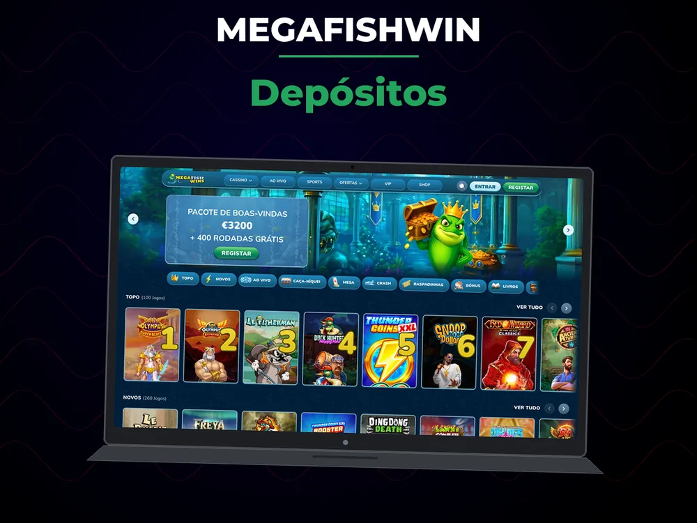 Megafishwin - Depósitos