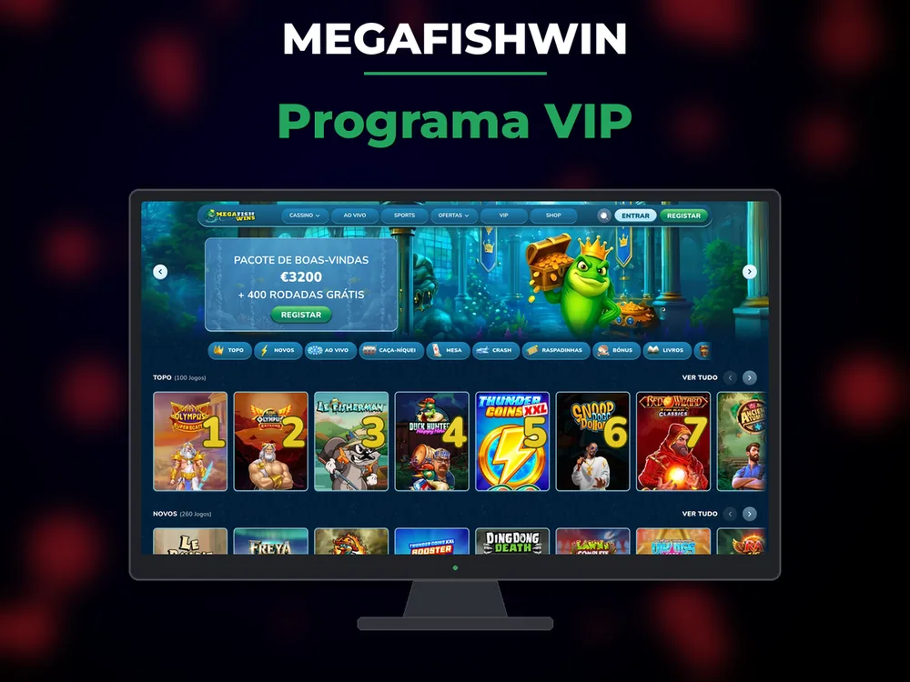 Megafishwin - Programa VIP
