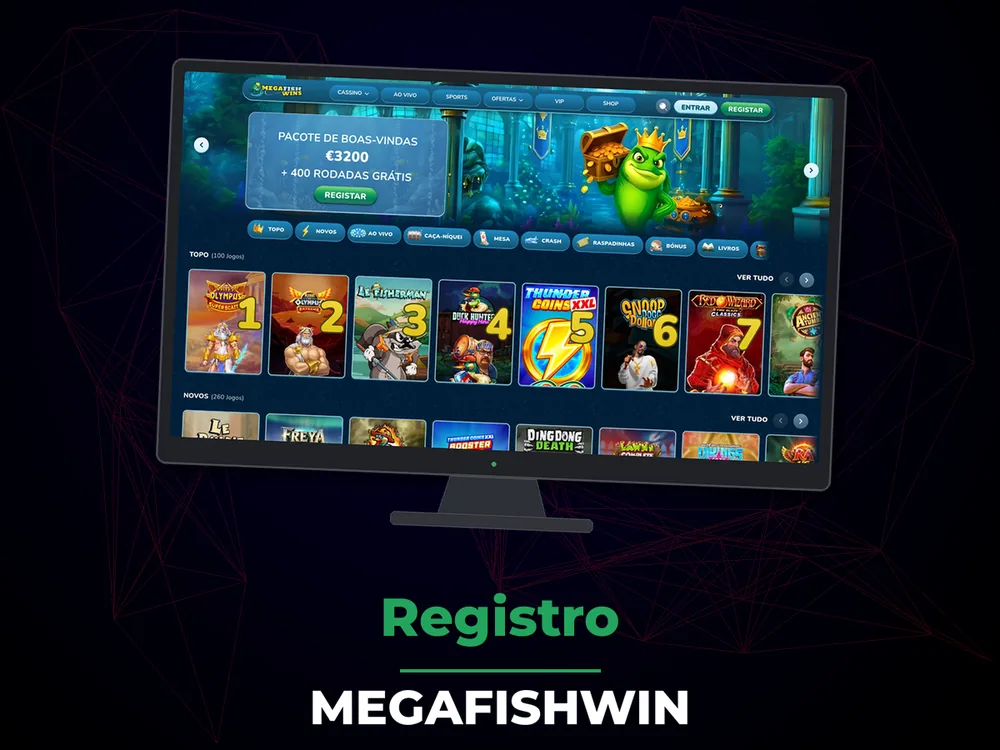 Megafishwin - Registro