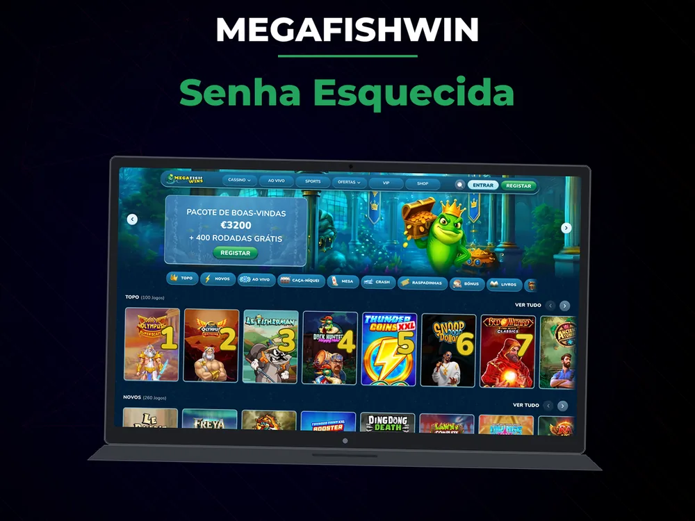 Megafishwin - Senha Esquecida
