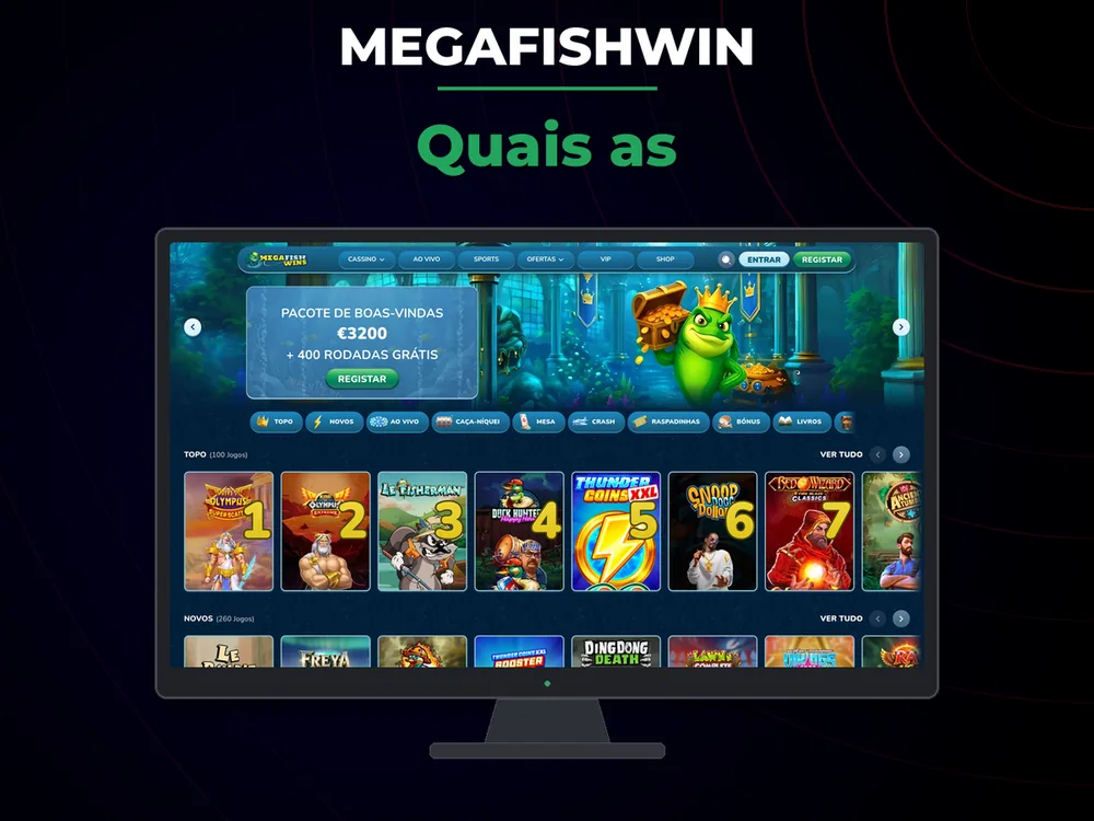 Megafishwin - Quais as