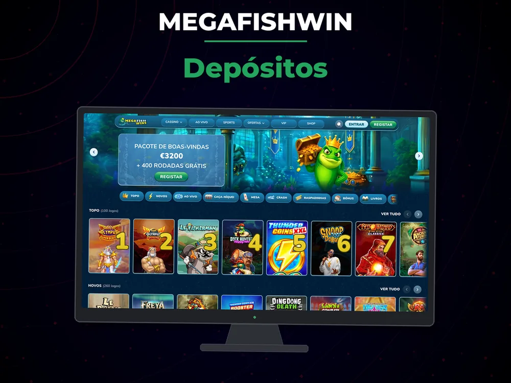 Megafishwin - Depósitos