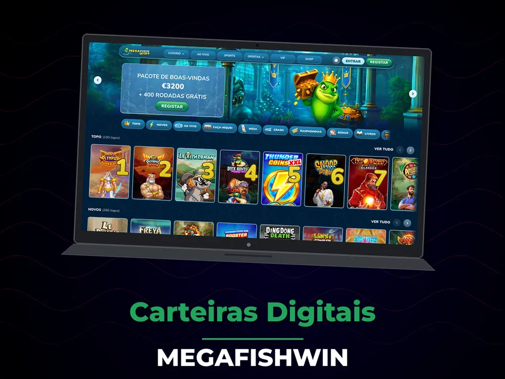 Megafishwin - Carteiras Digitais