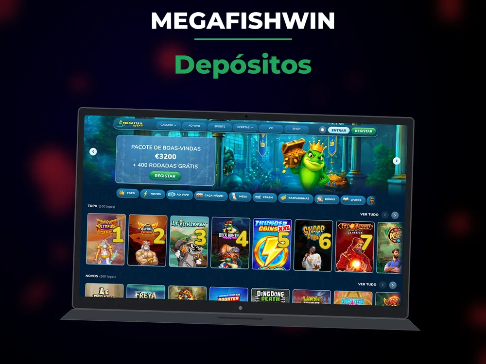 Megafishwin - Depósitos