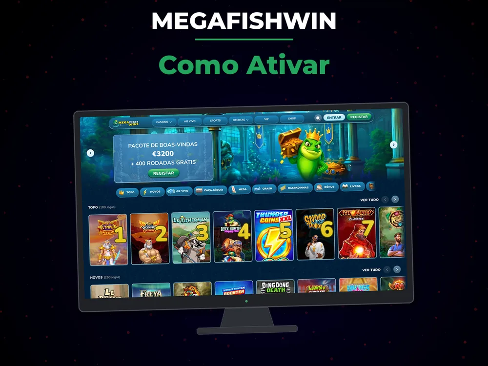 Megafishwin - Como Ativar