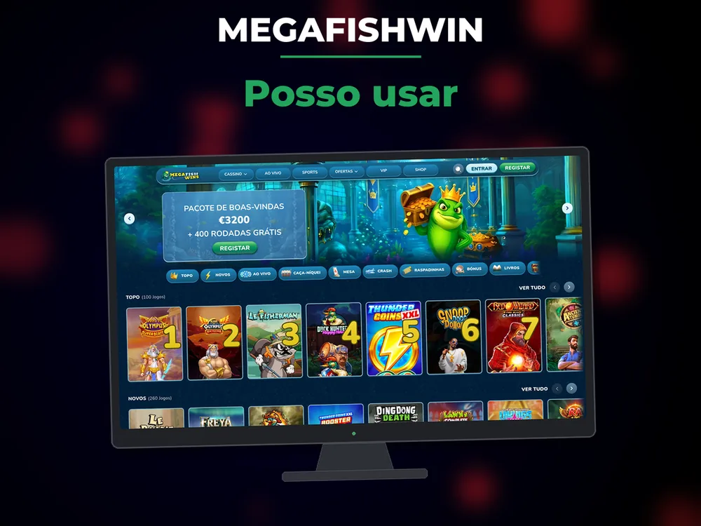 Megafishwin - Posso usar