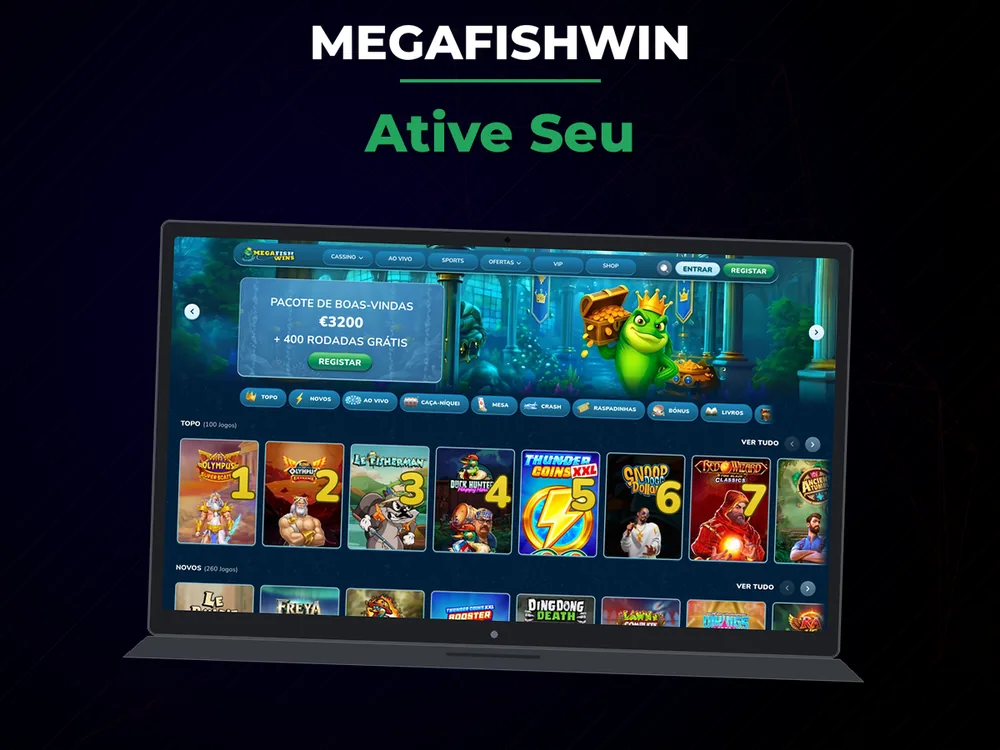 Megafishwin - Ative Seu