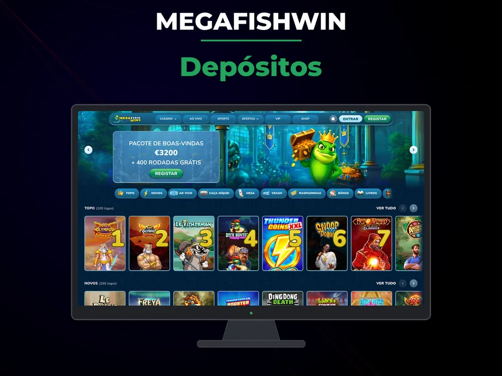 Megafishwin - Depósitos