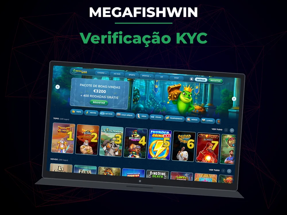 Megafishwin - Verificação KYC