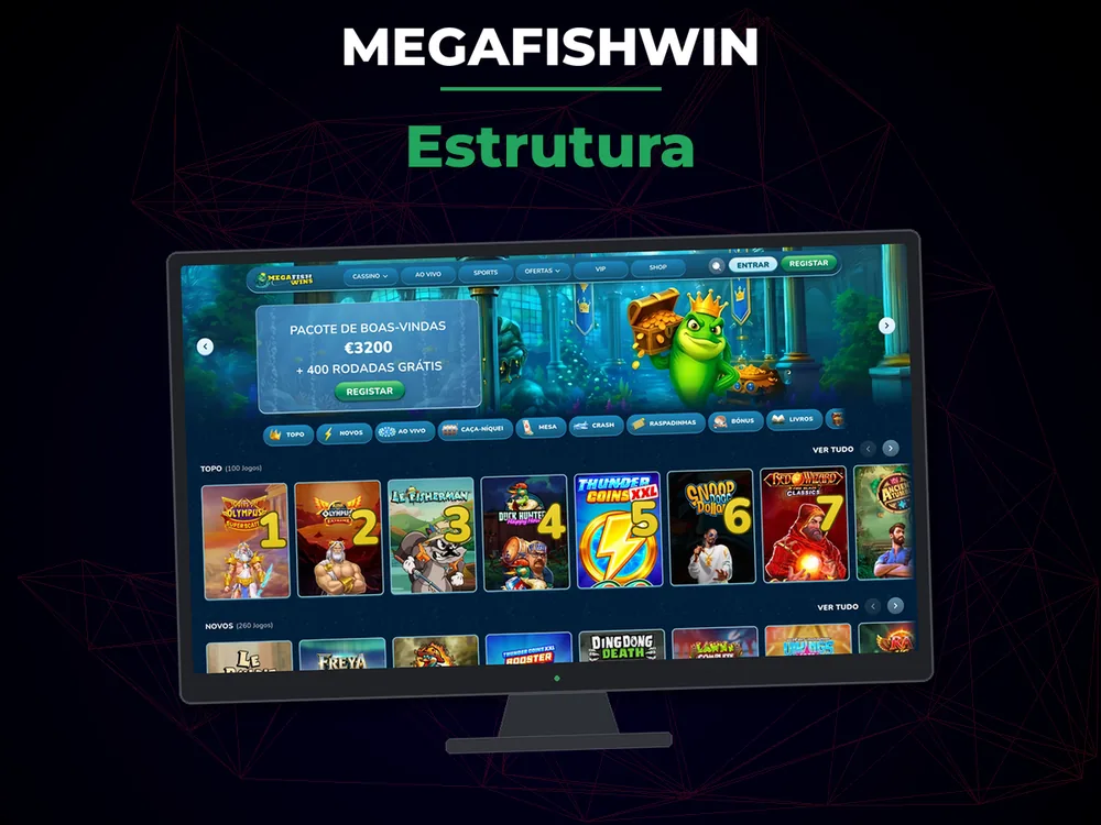 Megafishwin - Estrutura