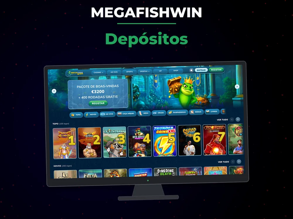 Megafishwin - Depósitos