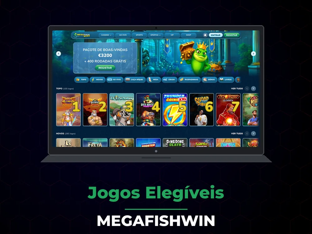 Megafishwin - Jogos Elegíveis