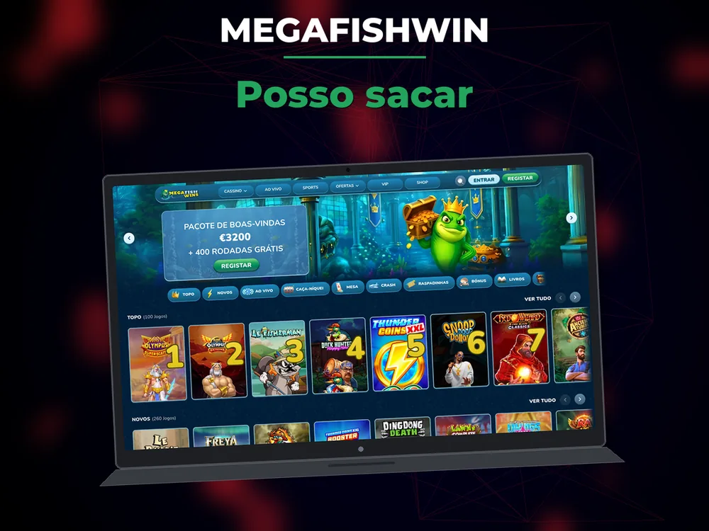Megafishwin - Posso sacar